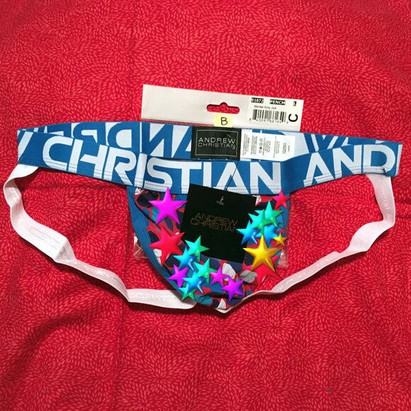 Andrew Christian Member Army Jock Size LARGE 🆕🩲🌟 - Picture 2 of 6